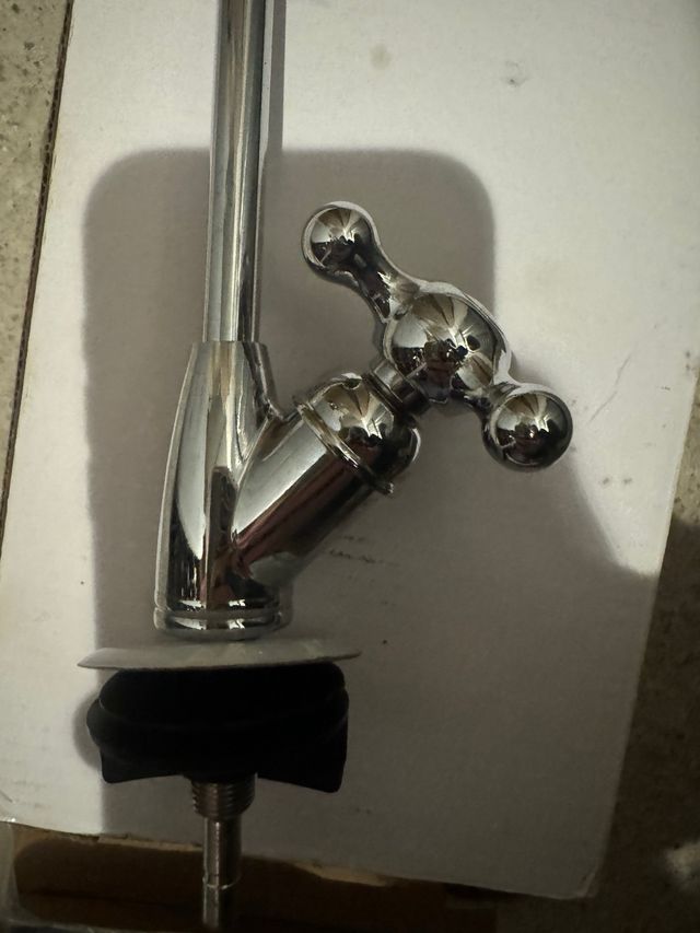 rubinetto x depuratore in acciaio