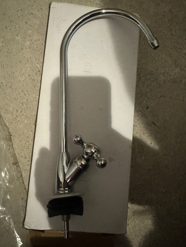 rubinetto x depuratore in acciaio