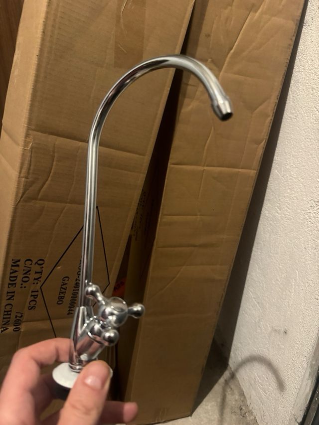 rubinetto x depuratore in acciaio