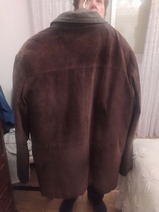 Chaquetón de caballero de piel