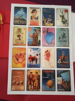 Colección de imanes y láminas de Iberia
