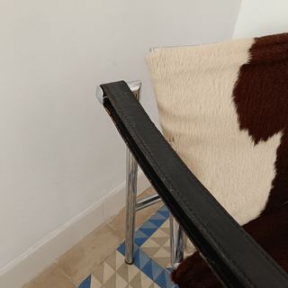 Butaca, silla estilo LC1 Le Corbusier