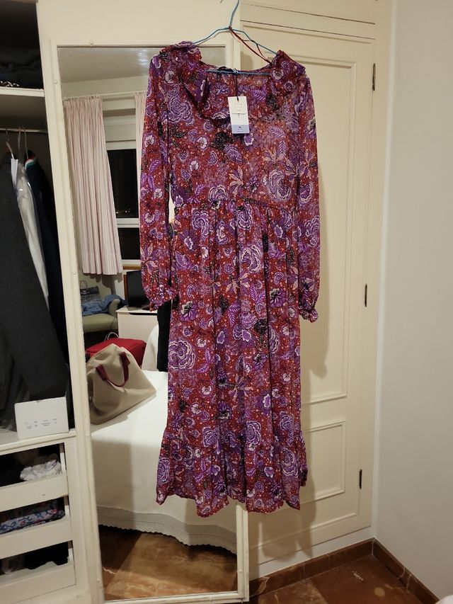 Vestido largo de Lefties talla M