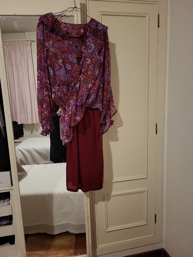 Vestido largo de Lefties talla M