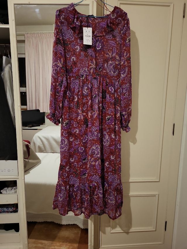 Vestido largo de Lefties talla M