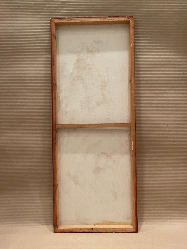 Quadro paesaggio africano dipinto, tela