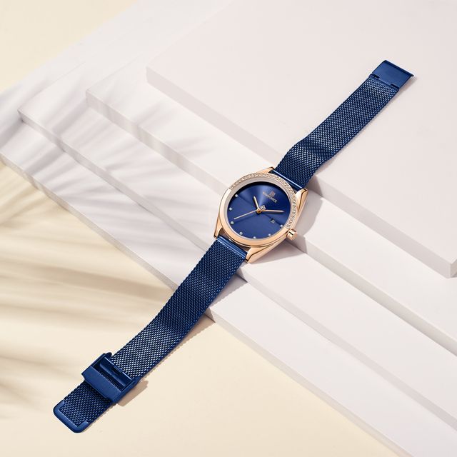 Reloj de cuarzo para mujer nuevo joyas con caja