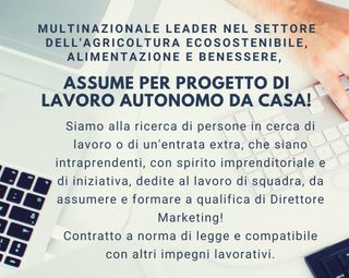 LAVORO AUTONOMO DA CASA