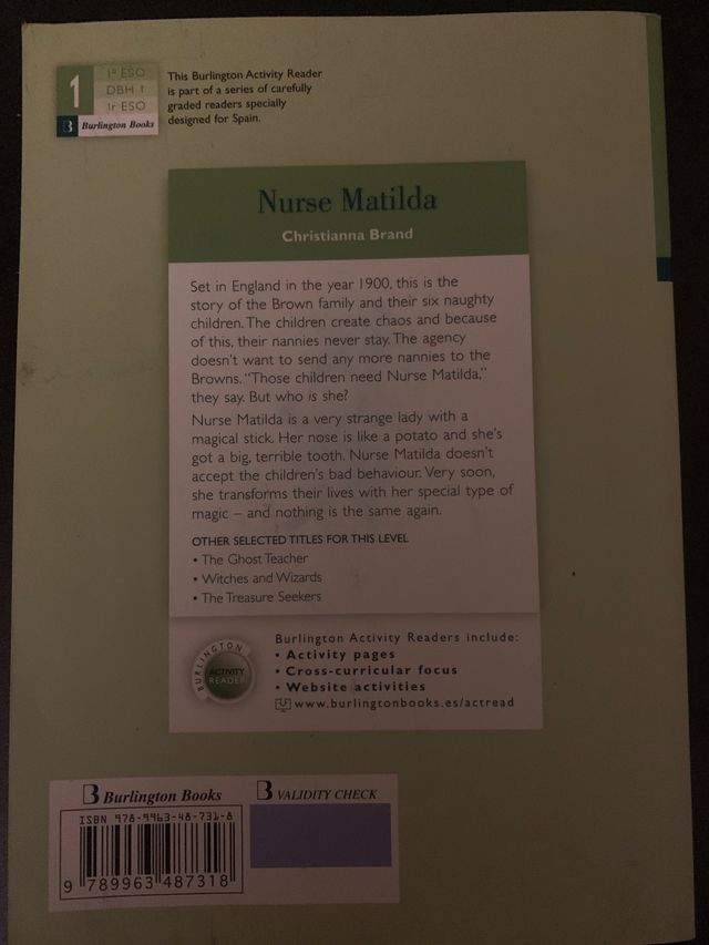 Nurse Matilda. ‎978-9963487318