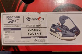 HEELYS REEBOK ( Wheeled Shoe) Talla 38. 
