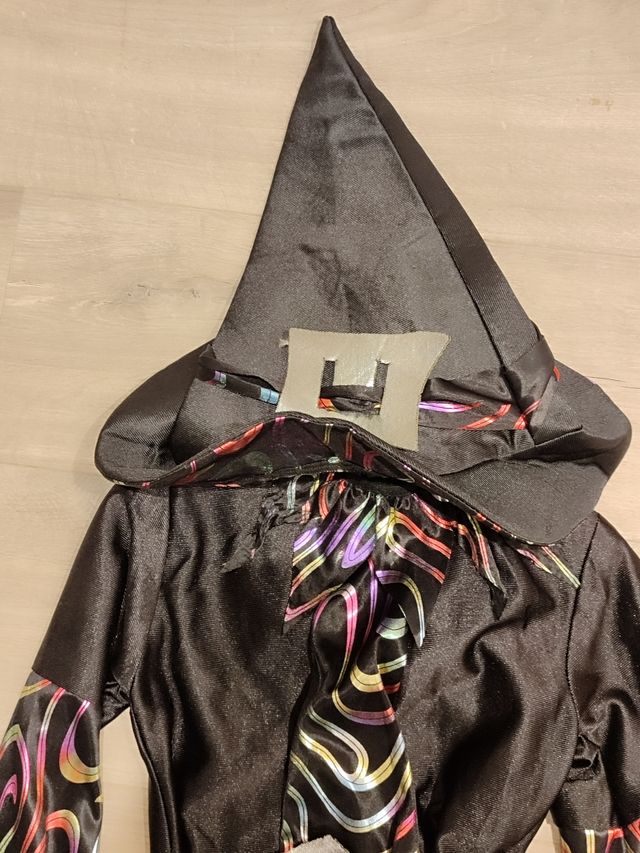 Disfraz bruja talla 5-7 años