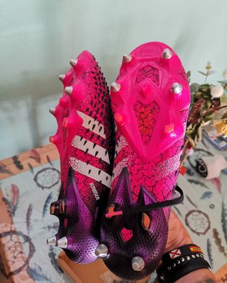 Botas Futbolista profesional Selección Española