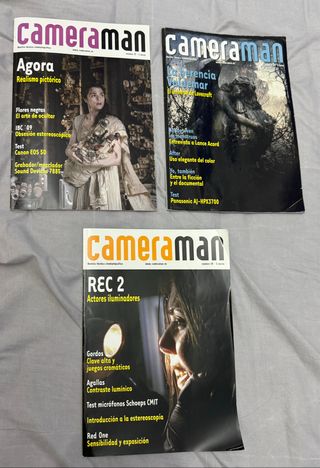 20 revistas CAMERAMAN años 2000