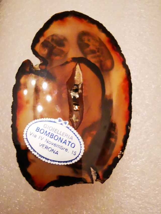 Presepe su agata gialla