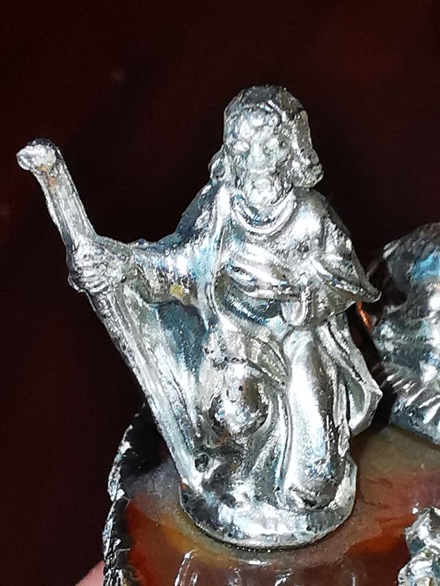 Presepe su agata gialla