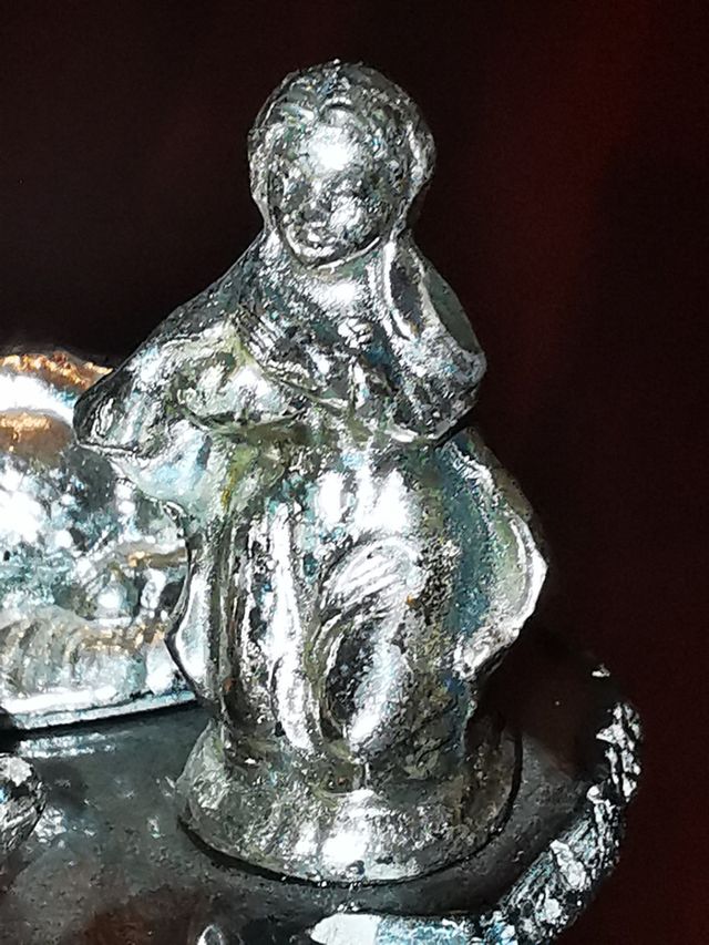 Presepe su agata gialla