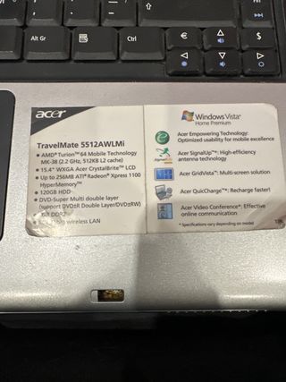 ordenadores portatil 2 uds antiguos