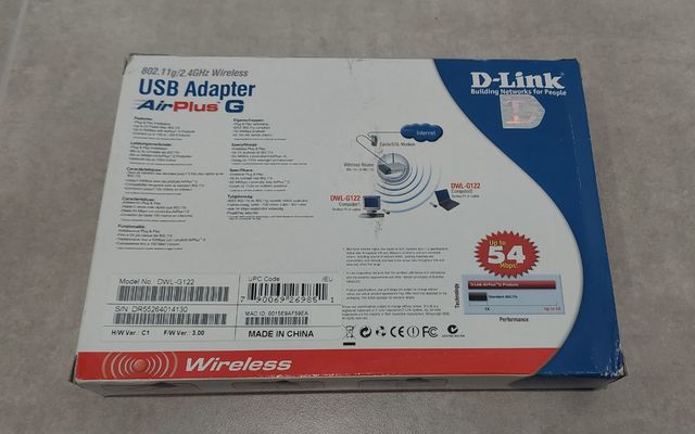 Adaptador USB WiFi D-Link