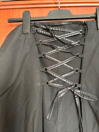 Falda fiesta desigual