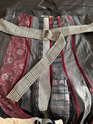 Falda fiesta desigual