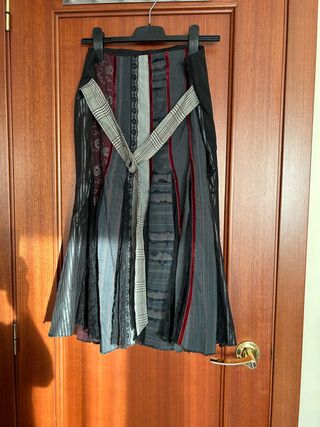 Falda fiesta desigual