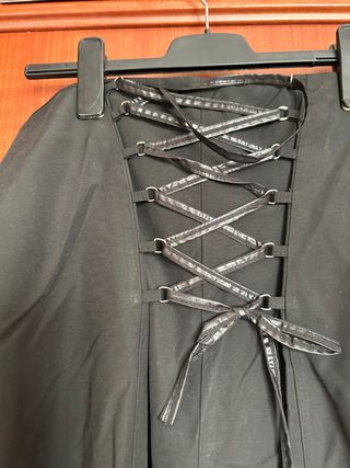 Falda fiesta desigual