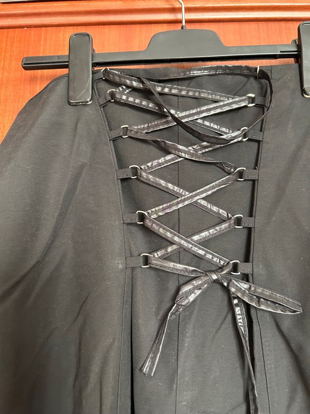 Falda fiesta desigual