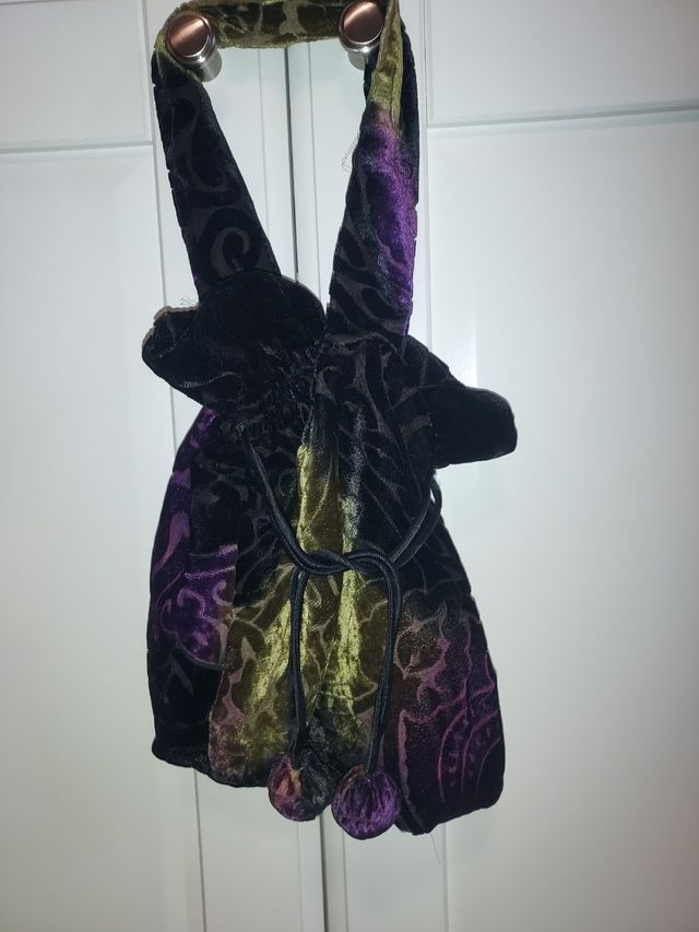 BOLSO, BOLSA DE TERCIOPELO