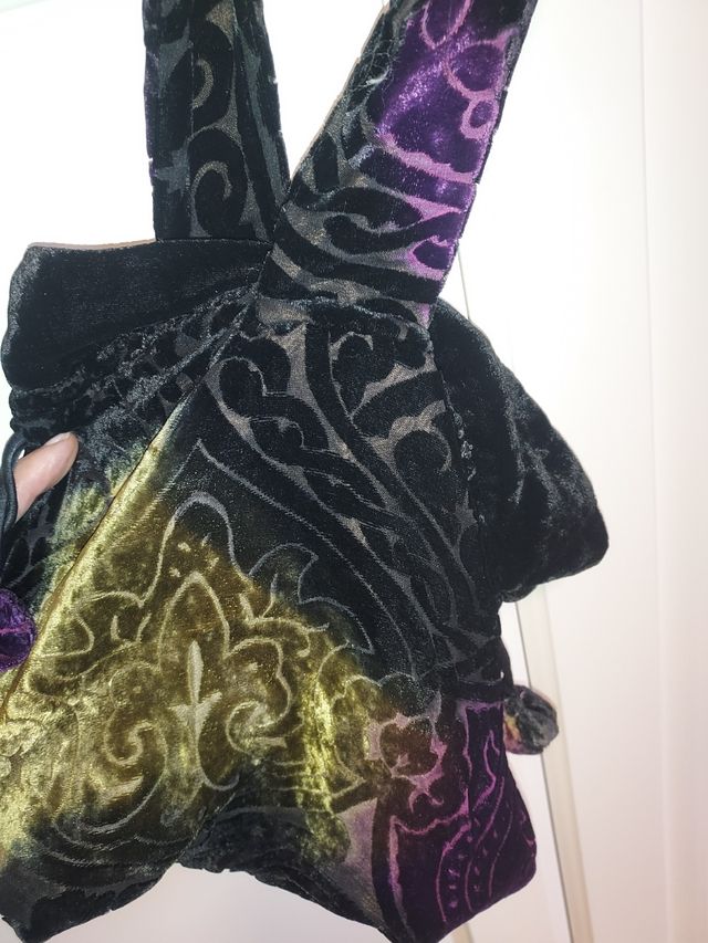 BOLSO, BOLSA DE TERCIOPELO