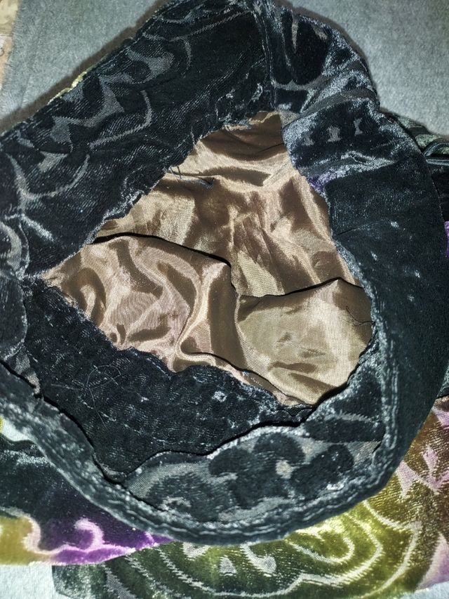 BOLSO, BOLSA DE TERCIOPELO