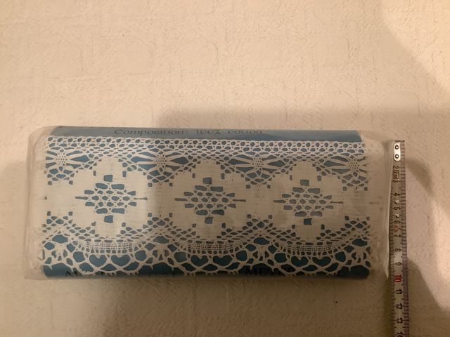 merletto in puro cotone