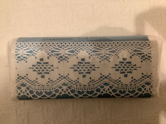 merletto in puro cotone