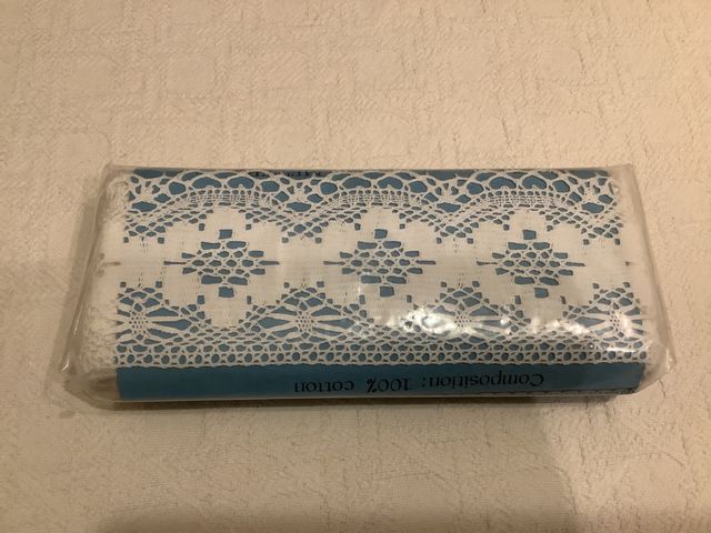 merletto in puro cotone