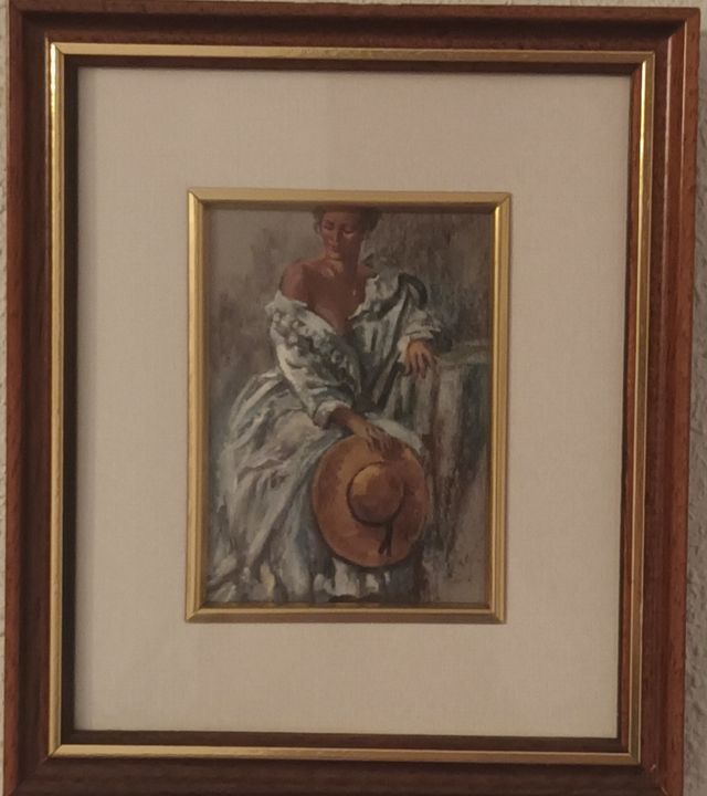 Serie 4 cuadros mujer