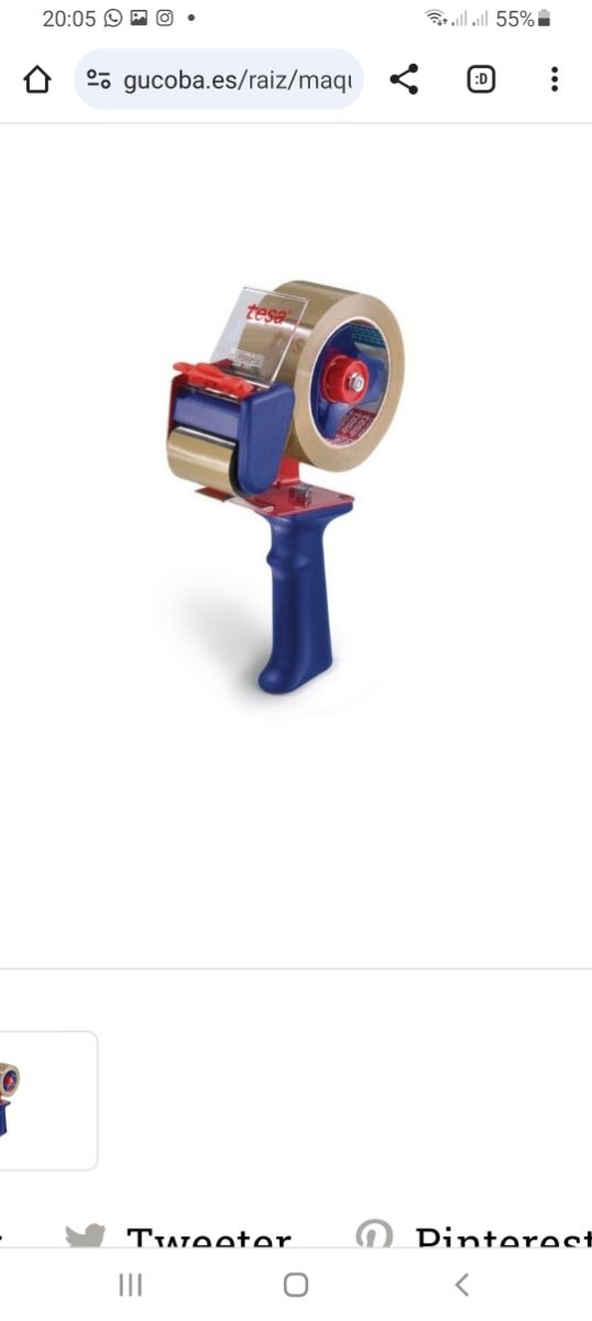 máquina de celo adhesivo