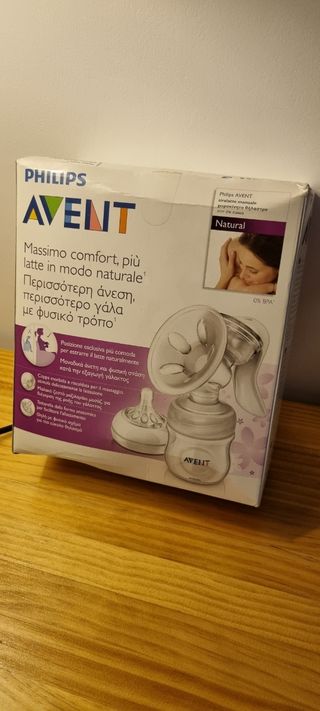 Sacaleches manual Philips Avent