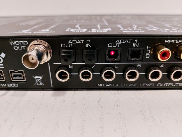 Interface de audio DAW RME FireFace 800