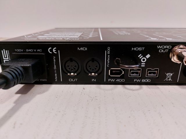 Interface de audio DAW RME FireFace 800