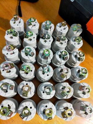 lote portalámparas 