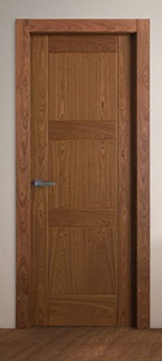 Puertas de madera maciza