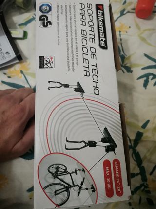 Colgador soporte techo para bicicleta