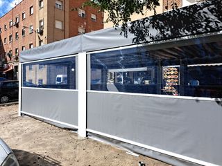 Cerramiento cafeteria