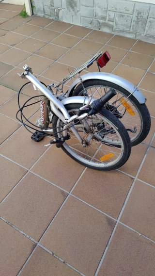 Bicicleta plegable Boomerang modelo QFB P61