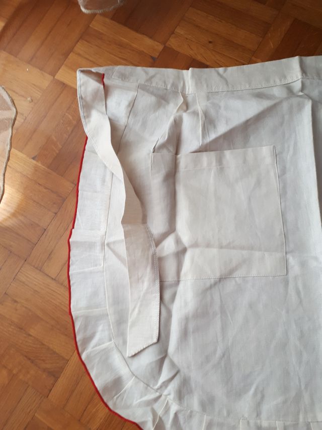 Grembiule vintage da cucina dipinto