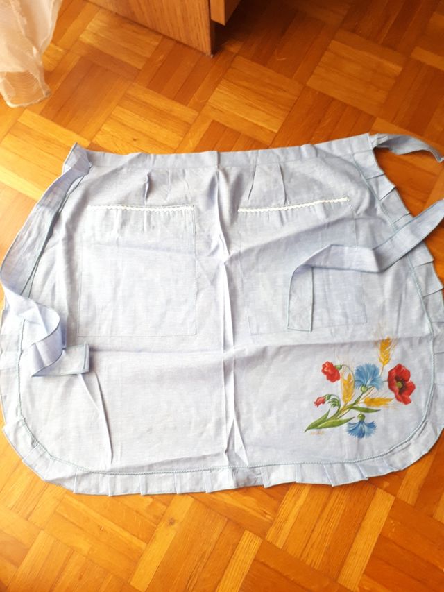 Grembiule vintage da cucina dipinto
