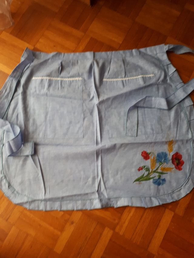 Grembiule vintage da cucina dipinto