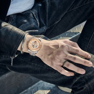 Reloj deportivo cuarzo japones para hombre nuevo