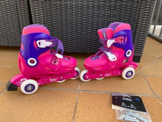 Patines linea niño Rosa