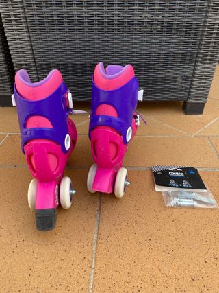 Patines linea niño Rosa