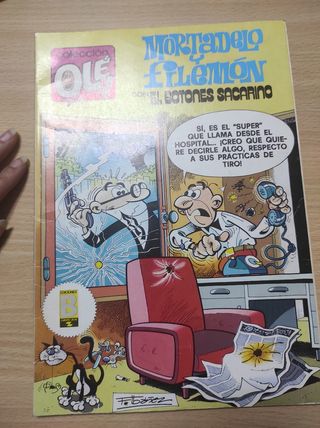 6 Tebeos de Mortadelo y Filemón 1989 (1° edición)